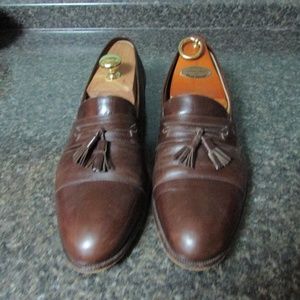 Bally Chiasso Mens Brown Leather Loafer Size 12